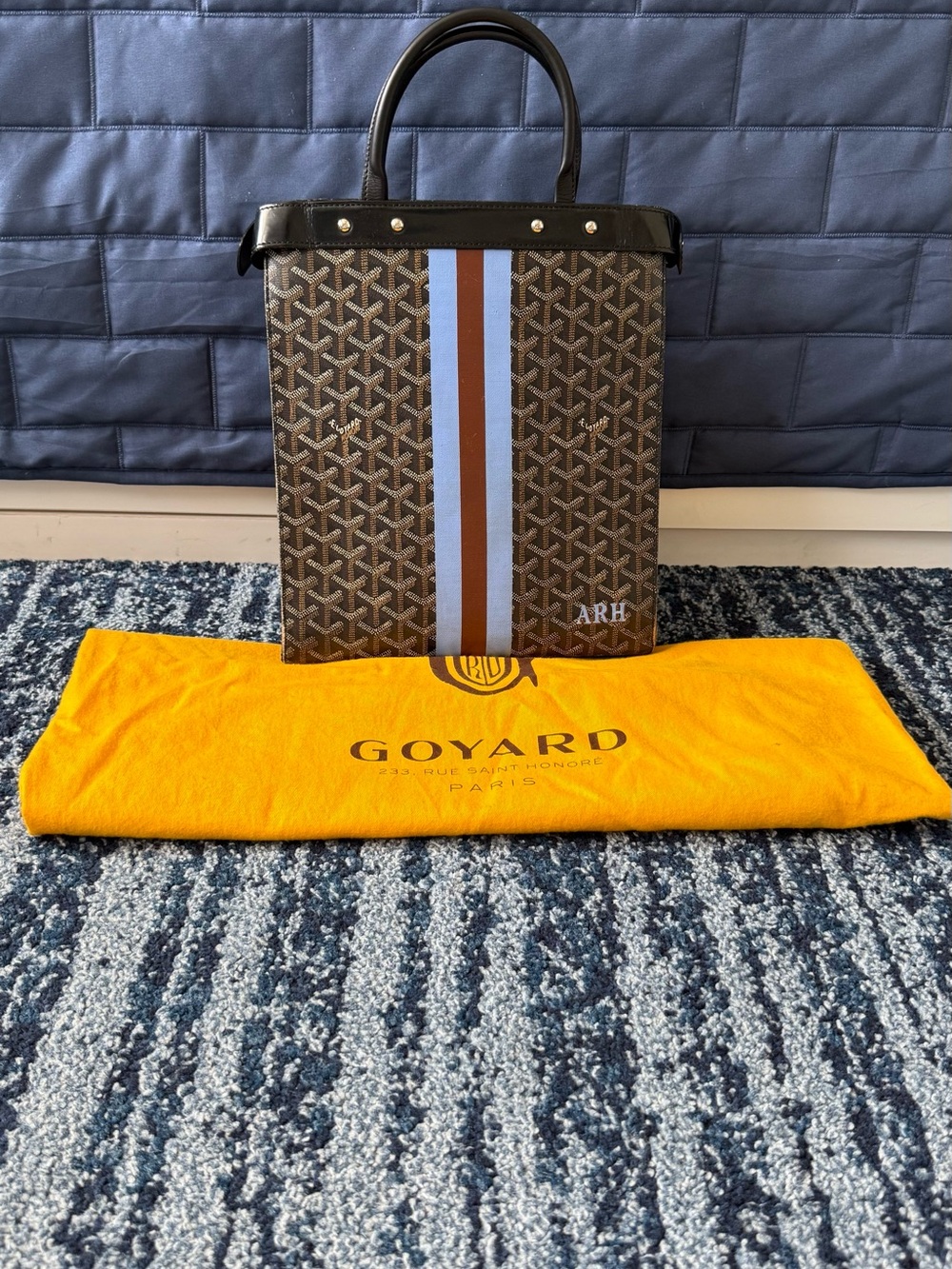 RARE & LIMITED Goyard Goyardine Jersey GM Tote